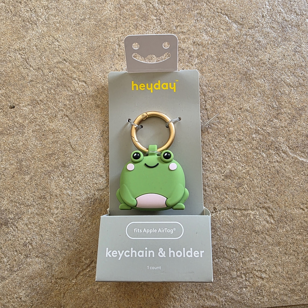 Target Silver Keychain & Holder